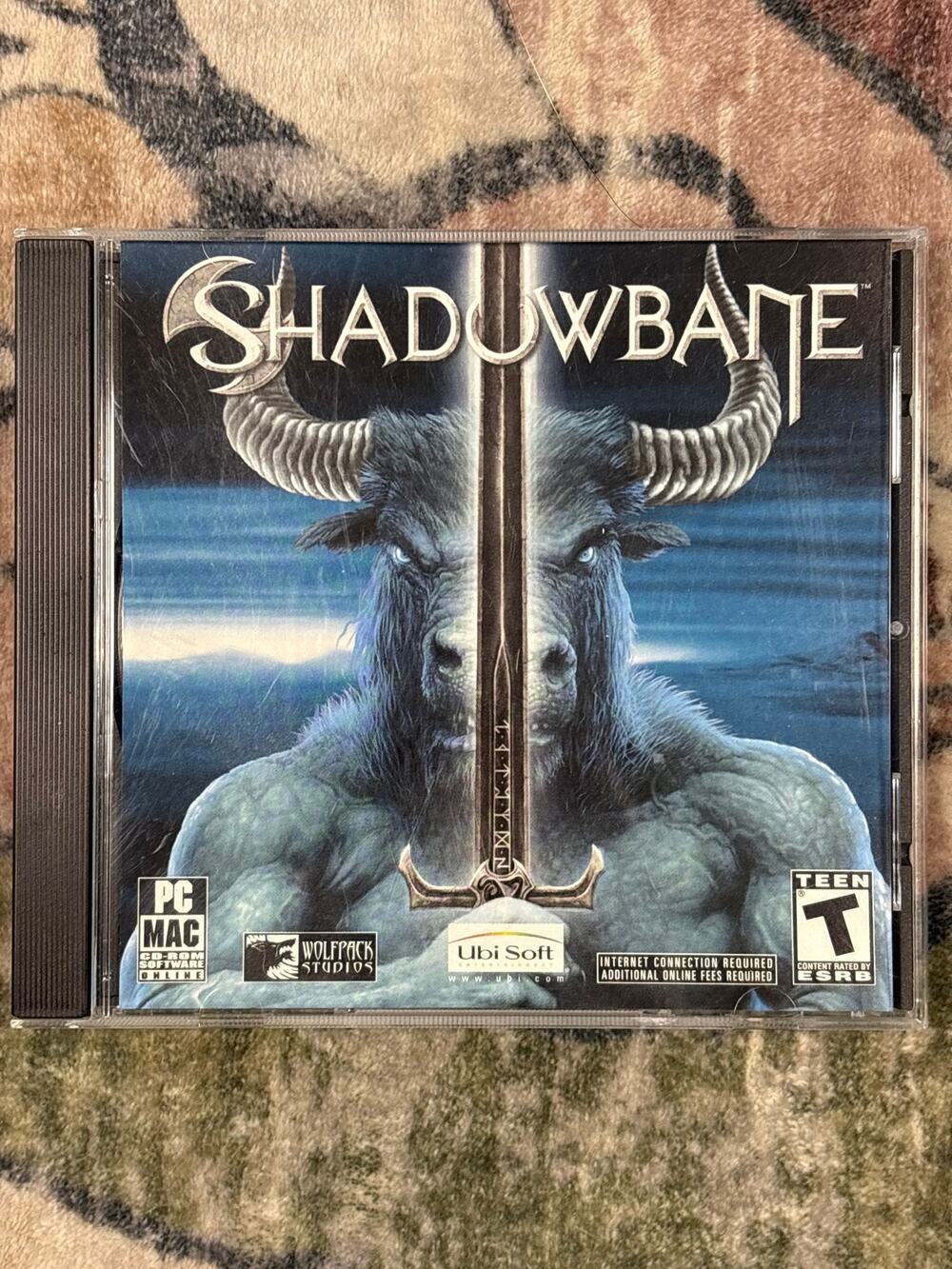 Shadowbane PC 2003 video Game Windows Ubisoft Wolfpack studios